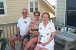 Doss Miller, Candy Carter Miller and Jenny Carter at Kitty Hawk, NC.