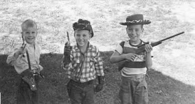 1956 Fort Leavenworth, Kansas with the LeFevbre Brothers.