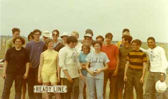 Acorns JRC members at Camp Perry in 1969.