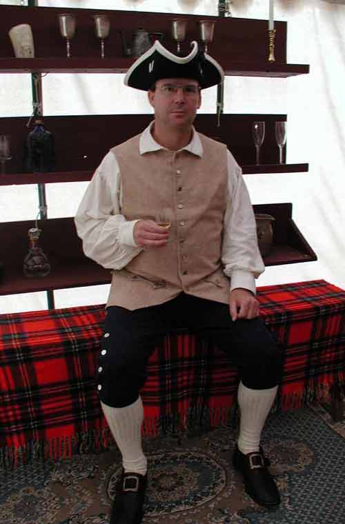 Ray at the 2000 Eastern Primitive Rendezvous in Lovingston, VA