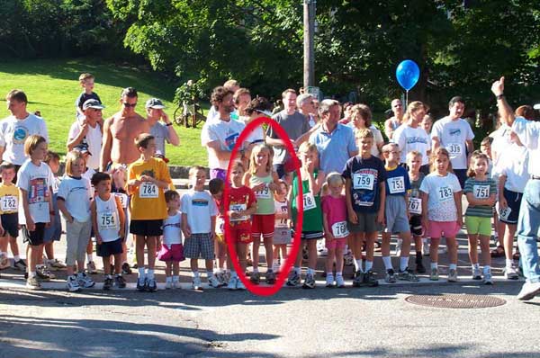 Start of the 2001 Exeter Revolutionary Days Race