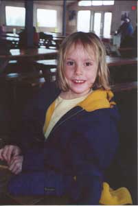 Sarah at Tenney Mountain, February 2000